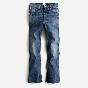 9" demi-boot crop jean in Homestead wash
